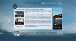 Desktop Screenshot of apartmentsoban.co.uk